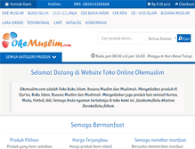 Tablet Screenshot of okemuslim.com